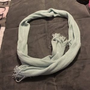 Light blue scarf