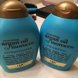 Argan oil shampoo and conditioner