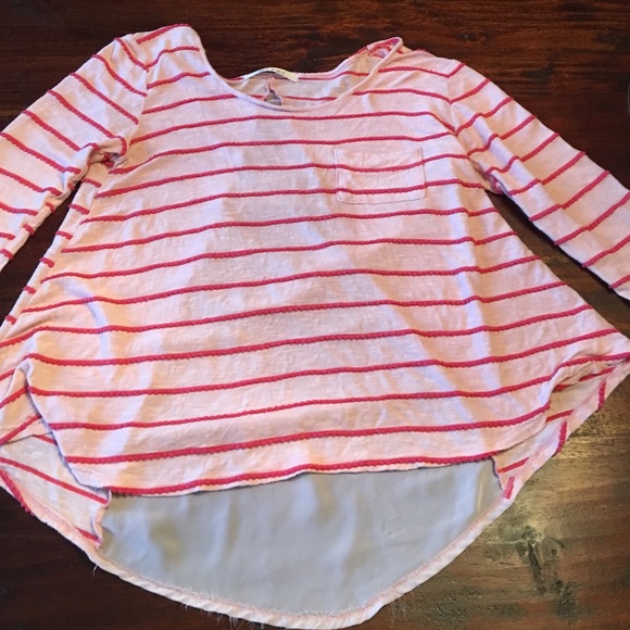 Pink Longsleeve Boutique Top