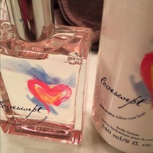 Loveswept lotion and perfume