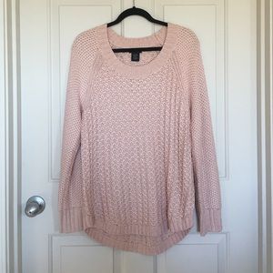Beautiful blush color sweater