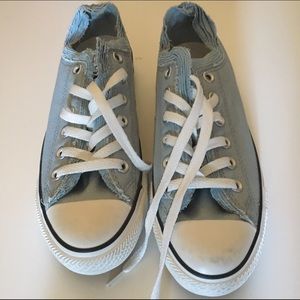 NWOT Converse light blue by 7 1/2