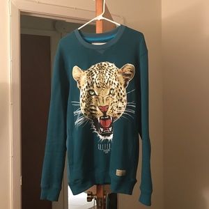 Entree Leopard Face Crewneck
