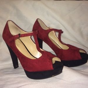 Wine Color Peeptoes 🍷