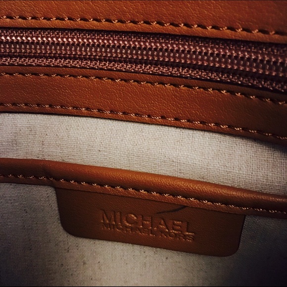 Authentic Michael Kors Suede Hobo Bag Tote - Picture 4 of 4