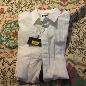 NWT- Michael Kors short sleeve dress shirt.