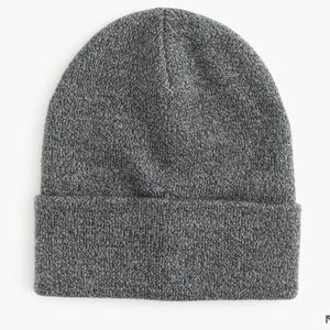 J. Crew grey solid beanie