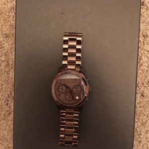 Bronze Michael Kors watch
