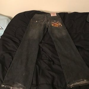 True Religion Black Jeans