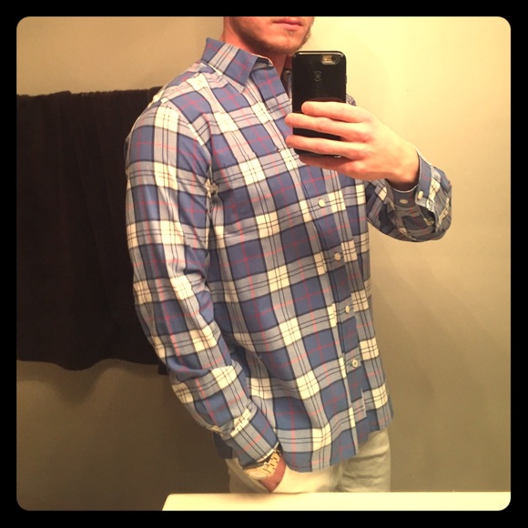 Plaid button up. Tommy Hilfiger - Picture 1 of 2