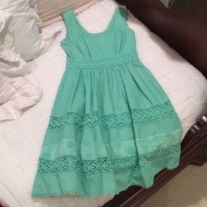 Jessica Simpson mint green formal sundress