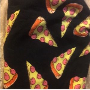 OS pizza lularoe unicorn leggings