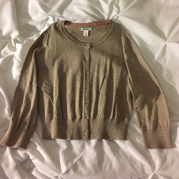 Latte colored cardigan, never worn