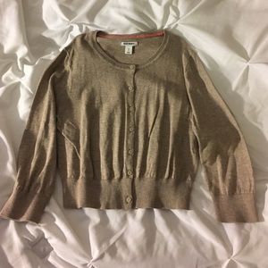 Latte colored cardigan, never worn