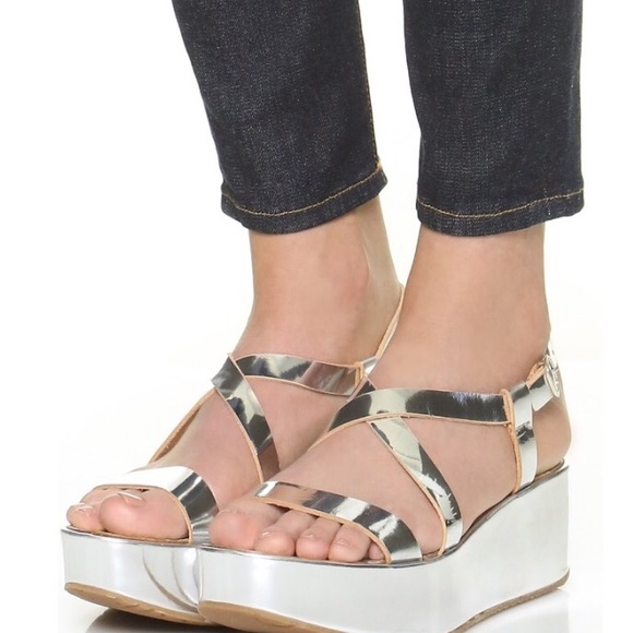 Pedro Garcia Nessa Flatform silver