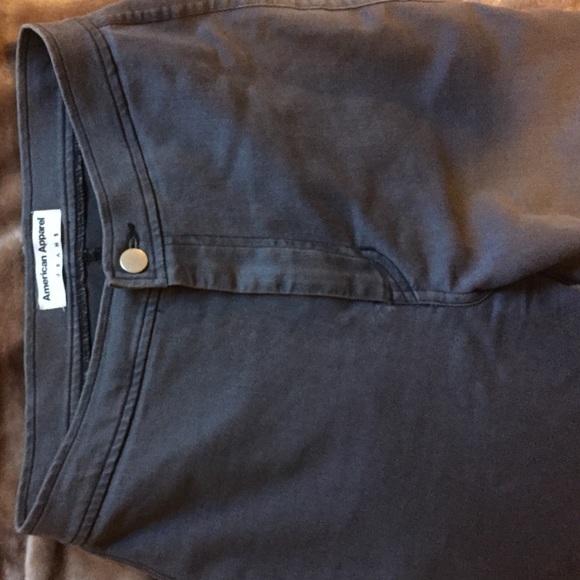 Grey American apparel easy jeans