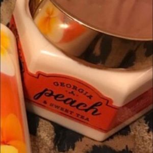 Georgia peach and sweet tea