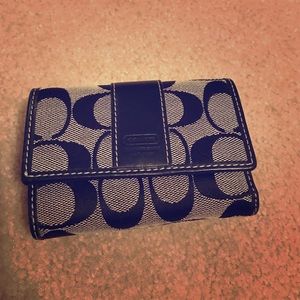 Black Coach Wallet