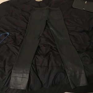 Prada Black Shiny Jeans
