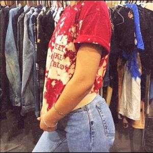 Life of Pablo bleached t shirt