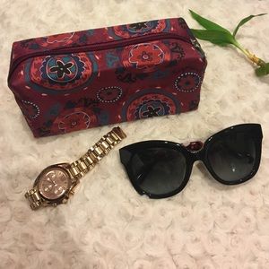 Fragonard Drawstring Bag and Pencil/Makeup Bag