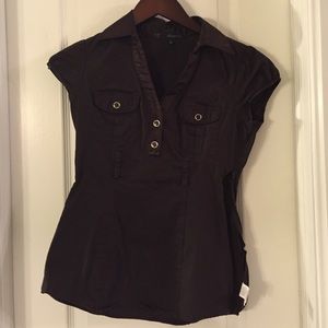 Junior blouse XS pull over with zipper on side