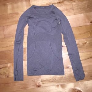 Olive Green Lululemon Atheletic long sleeves