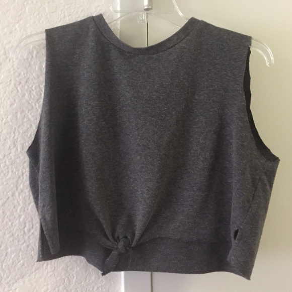 FOREVER 21 GRAY TANK