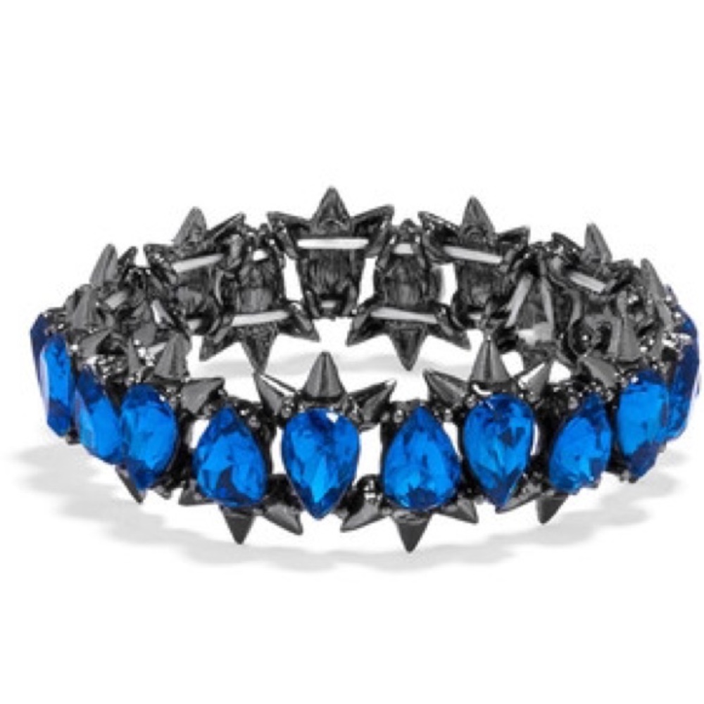NWOT Crystal spike stretch bracelet from BaubleBar