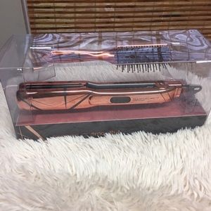 Paul Mitchell rose gold straightener and brush set