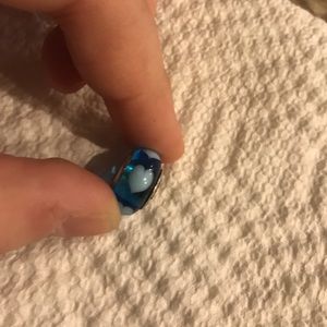Blue Heart pandora charm
