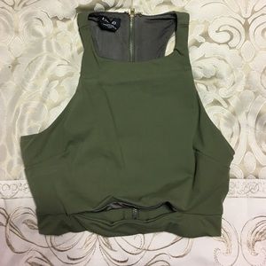 Bebe crop top - WORN ONCE!