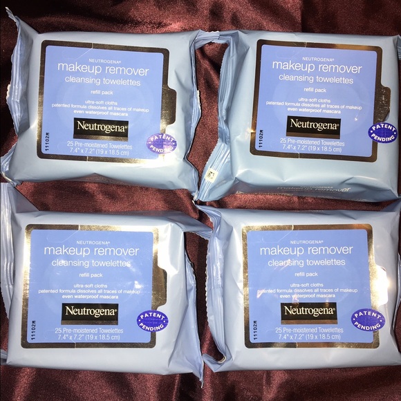 Neutrogena makeup remover towelettes
