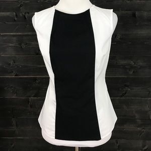 Sleeveless Color Block Top