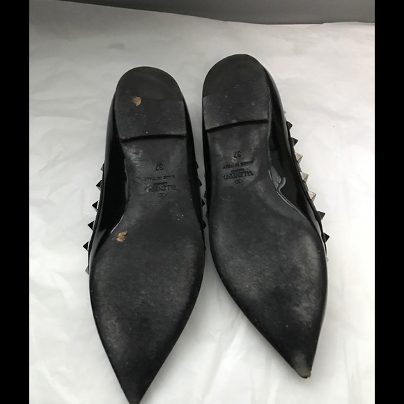 Valentino Rockstud patent pointy toe - Picture 2 of 4