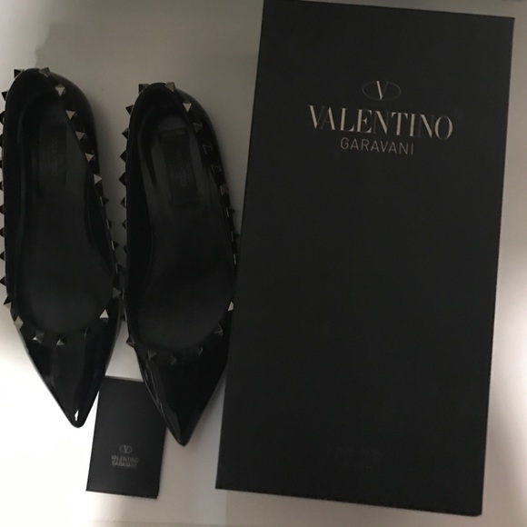 Valentino Rockstud patent pointy toe - Picture 4 of 4