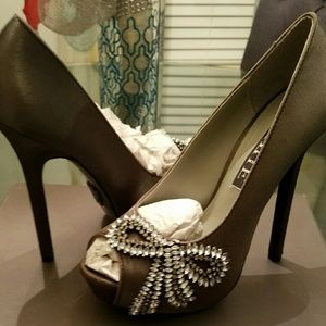 Smoke Grey Vera Wang Heels