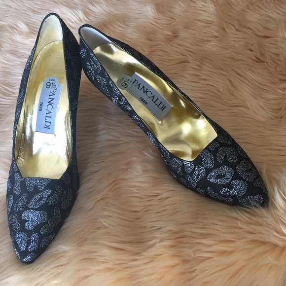 Pancaldi Glitter Pumps - Picture 2 of 4