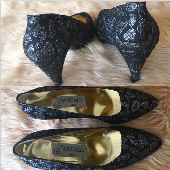 Pancaldi Glitter Pumps - Picture 3 of 4