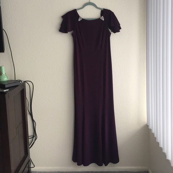 Purple Evening Gown
