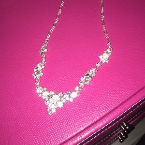 silver necklace