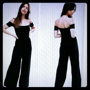 asos off shoulder jumpsuit