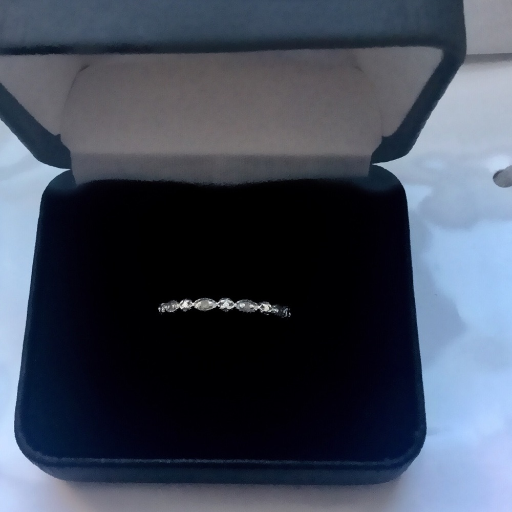 ONE LEFT💍💎.25CTW Natural Diamond  Sterling Ring - Picture 3 of 6