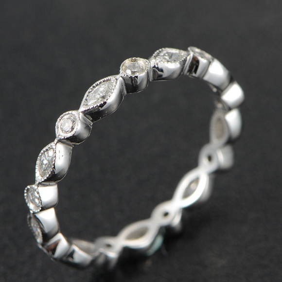 ONE LEFT💍💎.25CTW Natural Diamond  Sterling Ring - Picture 2 of 6