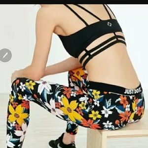 Nike floral pants leggings
