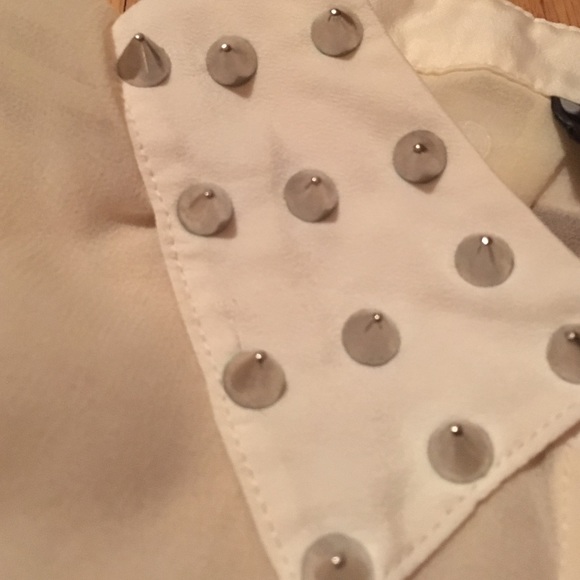 Urban Outfitters sheer button down blouse - Picture 2 of 3