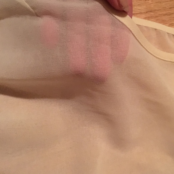 Urban Outfitters sheer button down blouse - Picture 3 of 3