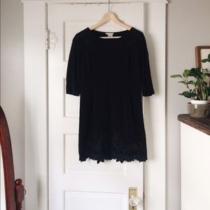 Black Dress w/ Lace Details