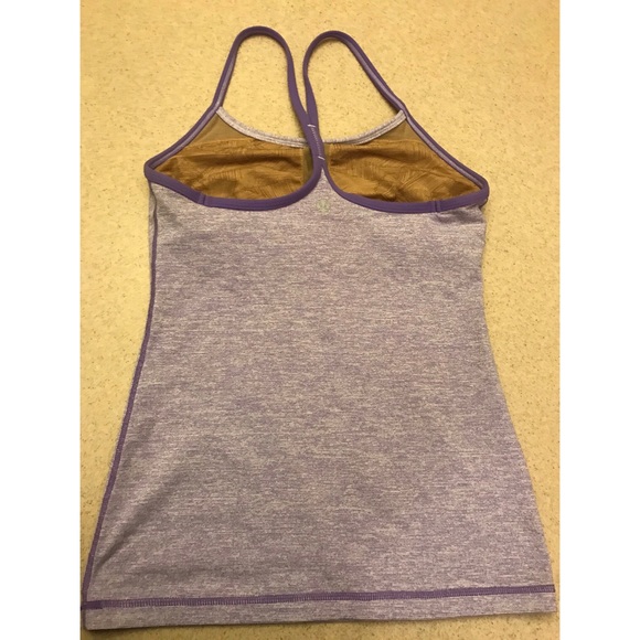lululemon purple bra athletic tank top - Picture 2 of 4
