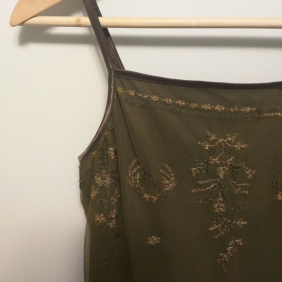 Hand-Embroidered Cocktail Dress - Picture 3 of 4